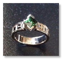 Custom ring by Robilotti